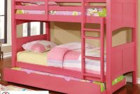 Tempat Tidur Susun Perempuan Pink