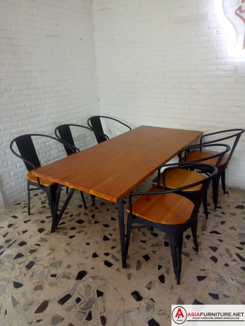 Set Kursi Cafe Besi Vintage