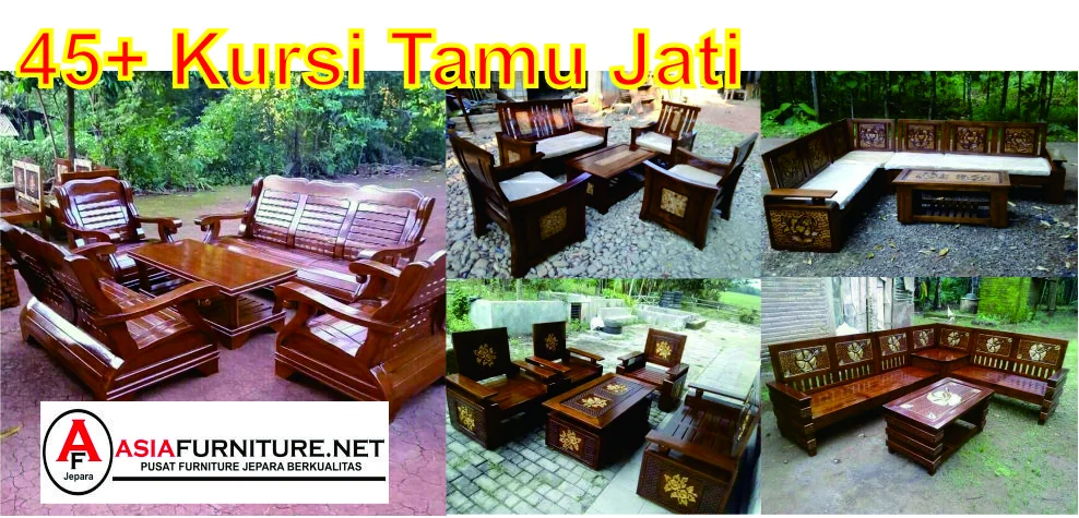 Jual Kursi Tamu Jati