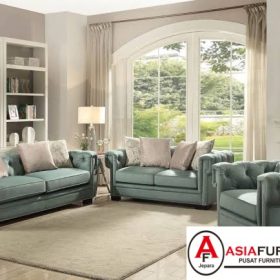 Satu Set Kursi Sofa Simple