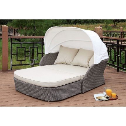 Daybed Rattan Indramayu Simple