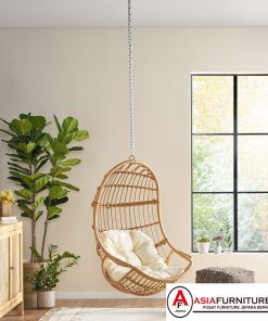 Hanging Chair Natural Rattan Simple