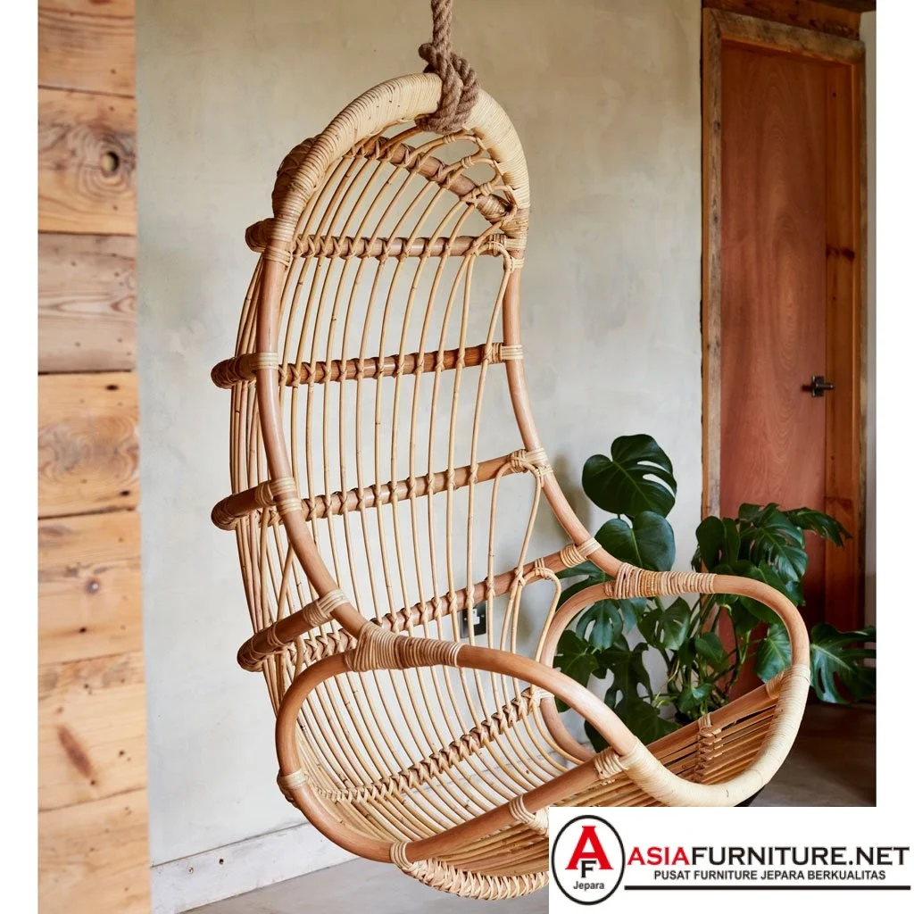 Kursi Gantung All Natural Rotan