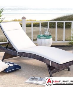 Lounger Rattan Synthetic Mewah