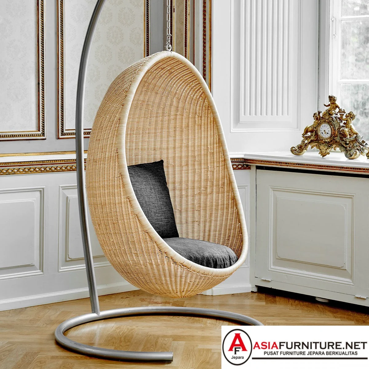 Natural Rattan Hanging Egg Chair